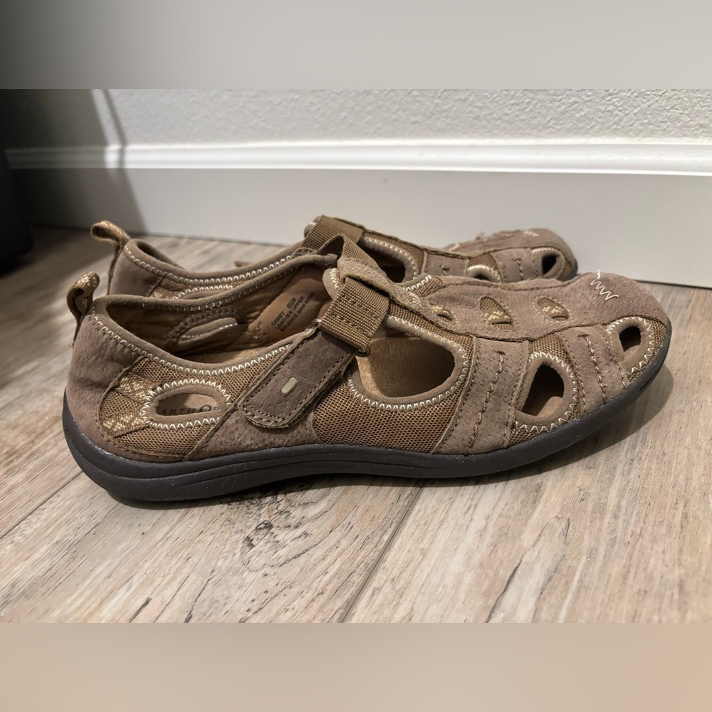 Earth Origins Camby Tan Hiking Shoes Sandals Womens Size 8.5 Walking Comfort - Picture 6 of 7